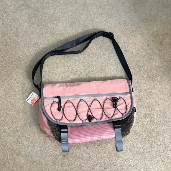 NWT Free People Playoff Sherpa Messenger - Picture 6 of 11
